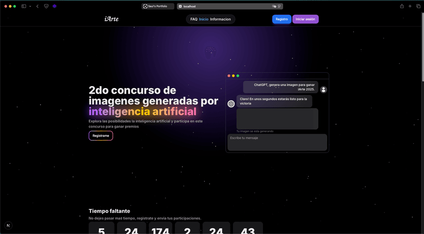 iArte website