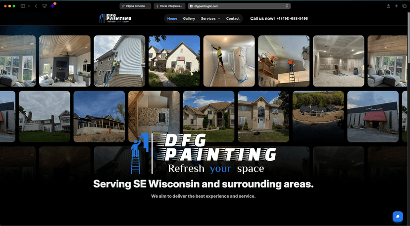 DFG Painting website